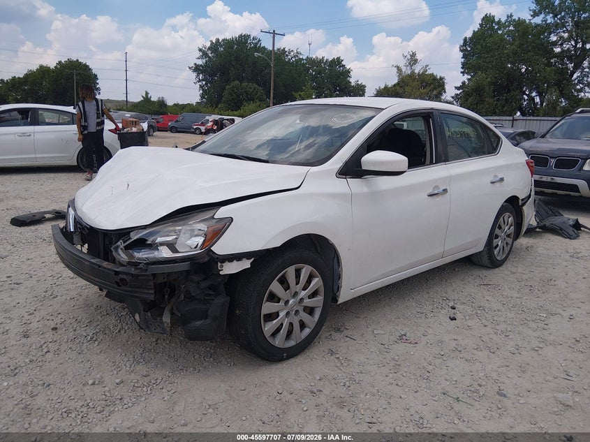 2016 NISSAN SENTRA auction photo 2