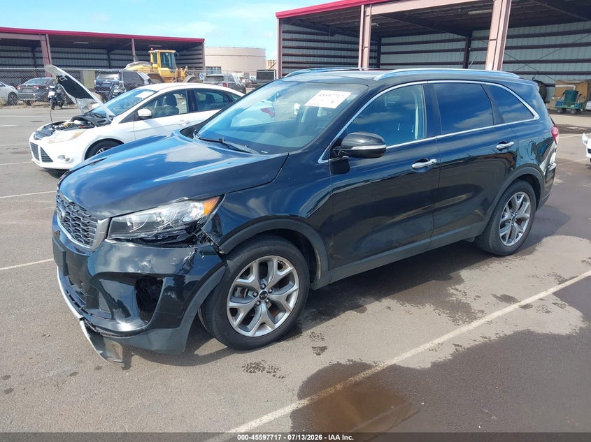2019 Kia Sorento, Удар спереду, IAAI, VIN 5XYPH4A53KG593701 — фото 2