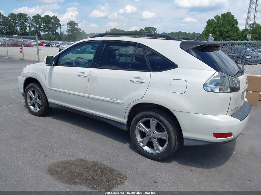 2007 LEXUS RX 400H auction photo 3