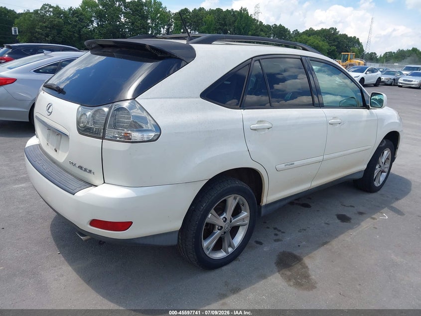 2007 LEXUS RX 400H auction photo 4
