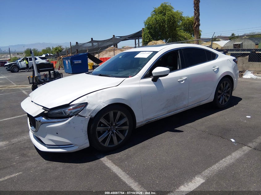 2018 MAZDA 6 SEDAN 2.5L I-4 DI, DOHC, VVT, TURBO, 227HP