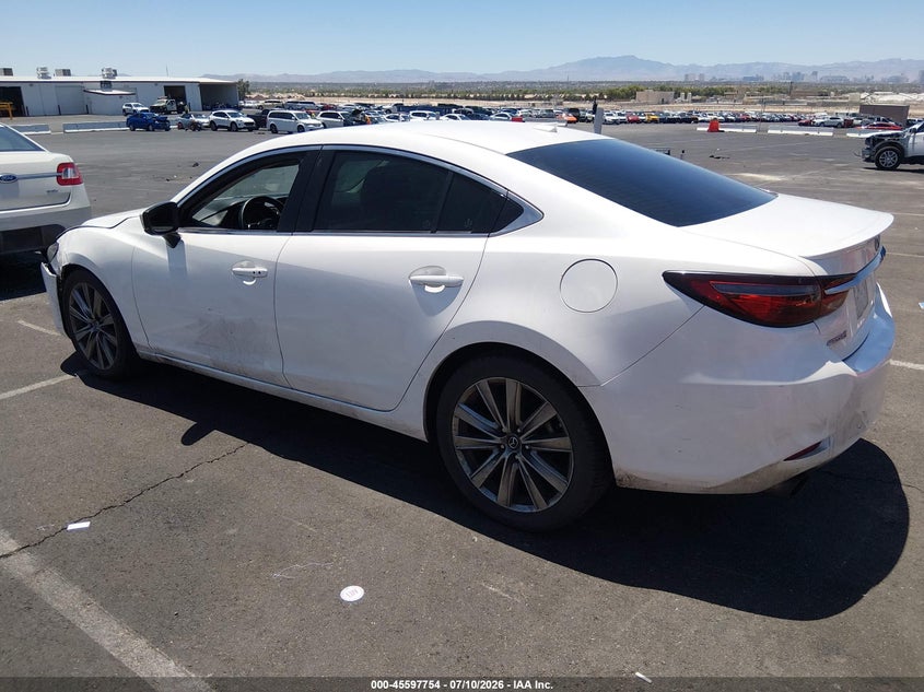 2018 MAZDA 6 SEDAN 2.5L I-4 DI, DOHC, VVT, TURBO, 227HP