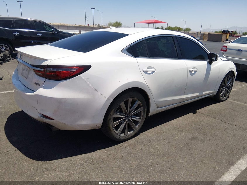 2018 MAZDA 6 SEDAN 2.5L I-4 DI, DOHC, VVT, TURBO, 227HP