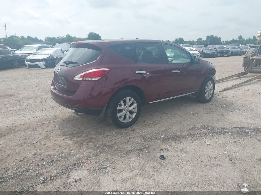 Vin: jn8az1mu2bw053669, lot: 46096143, nissan murano s 20114