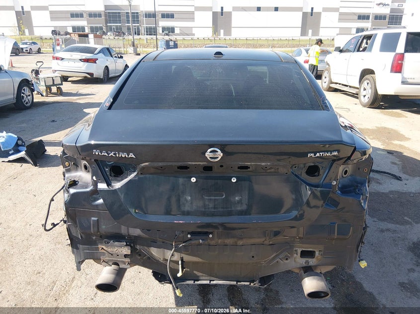 2016 NISSAN MAXIMA SEDAN 3.5L V-6 DOHC, VVT, 300HP