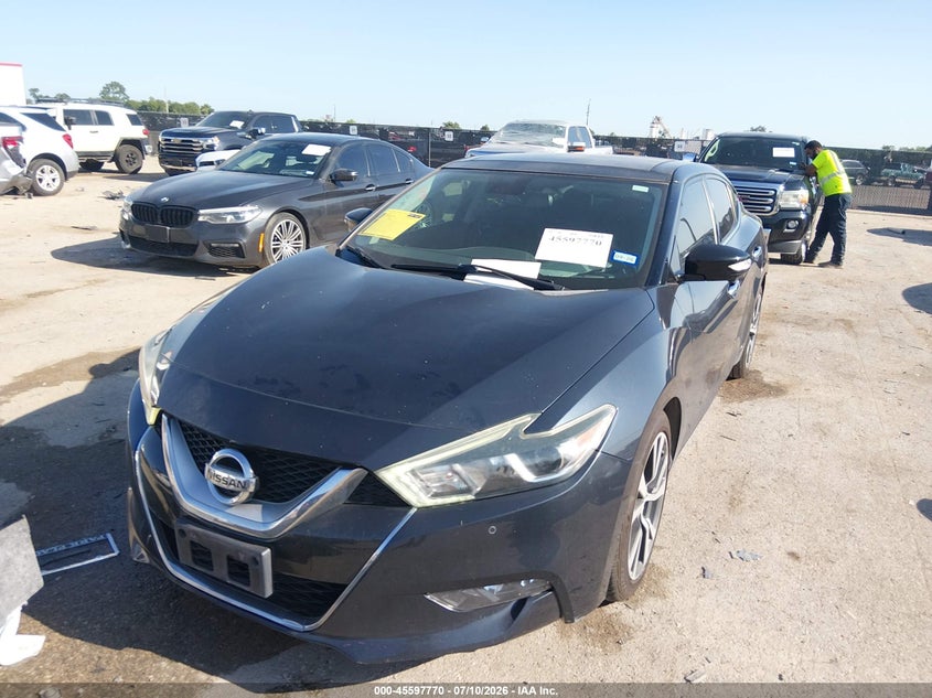 Vin: 1n4aa6ap7gc401625, lot: 46096148, nissan maxima 3.5 platinum 20162