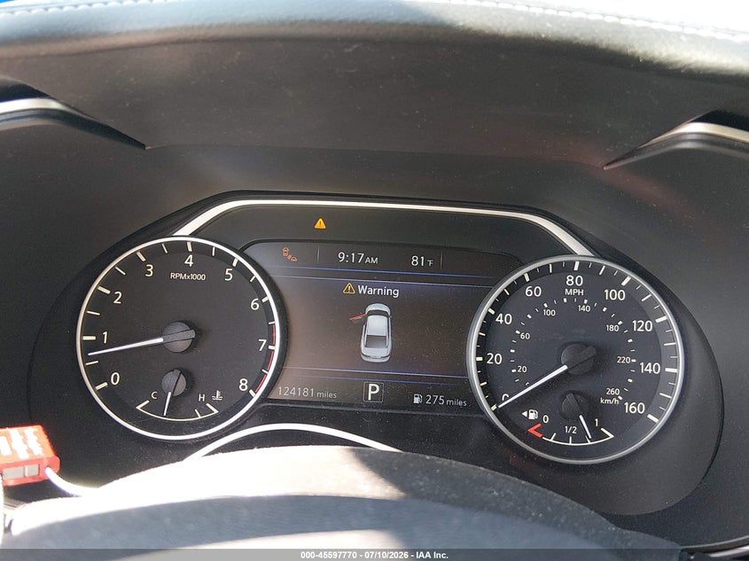 2016 NISSAN MAXIMA SEDAN 3.5L V-6 DOHC, VVT, 300HP