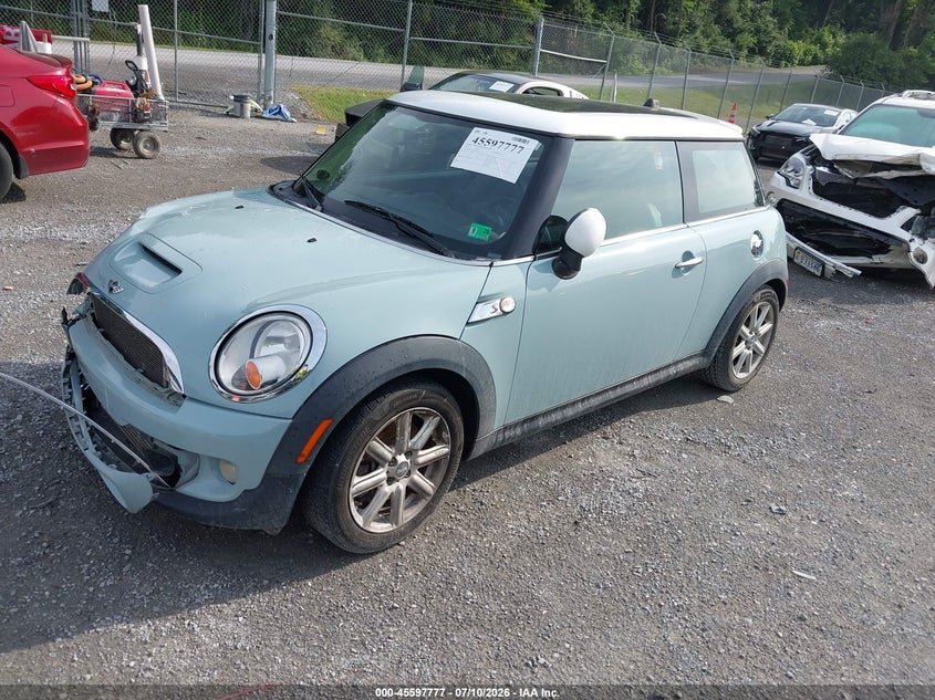 Vin: wmwsv3c56ct386118, lot: 46096155, mini cooper s 20122