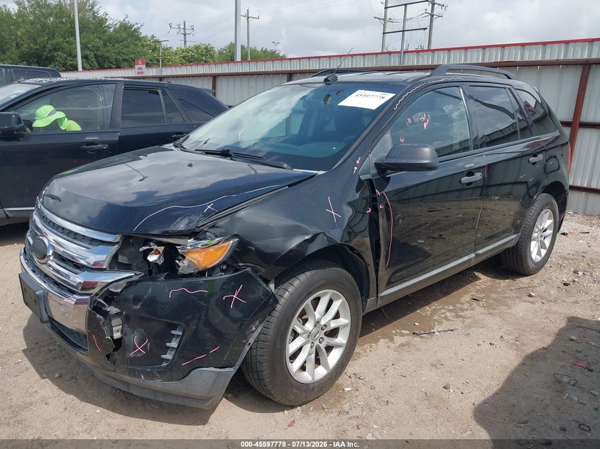 2013 Ford Edge, Left Front, IAAI, VIN 2FMDK3GC5DBA90114 — photo 2