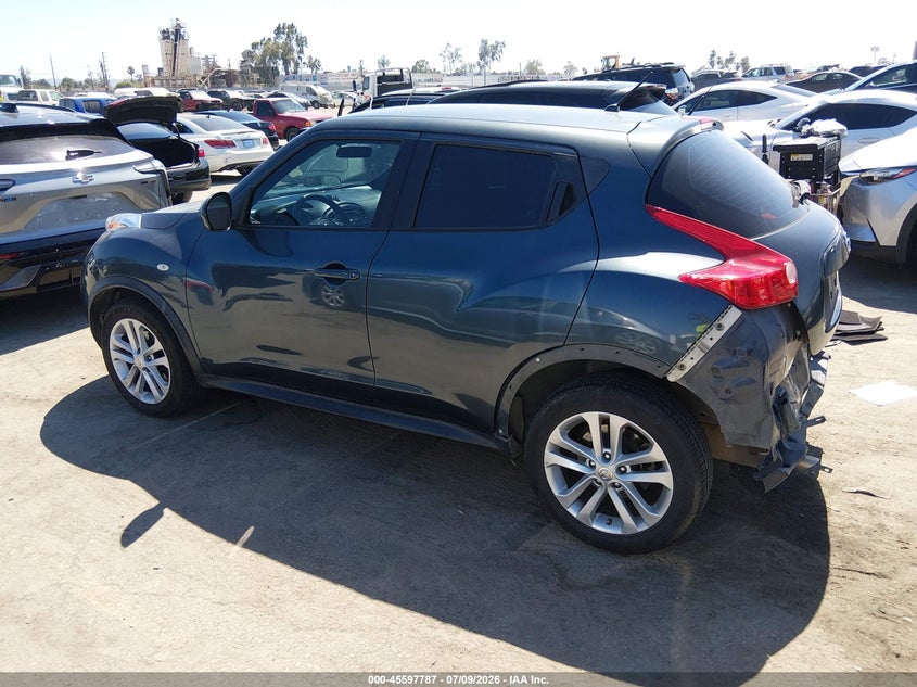 Vin: jn8af5mr2dt225232, lot: 46096165, nissan juke s 20133