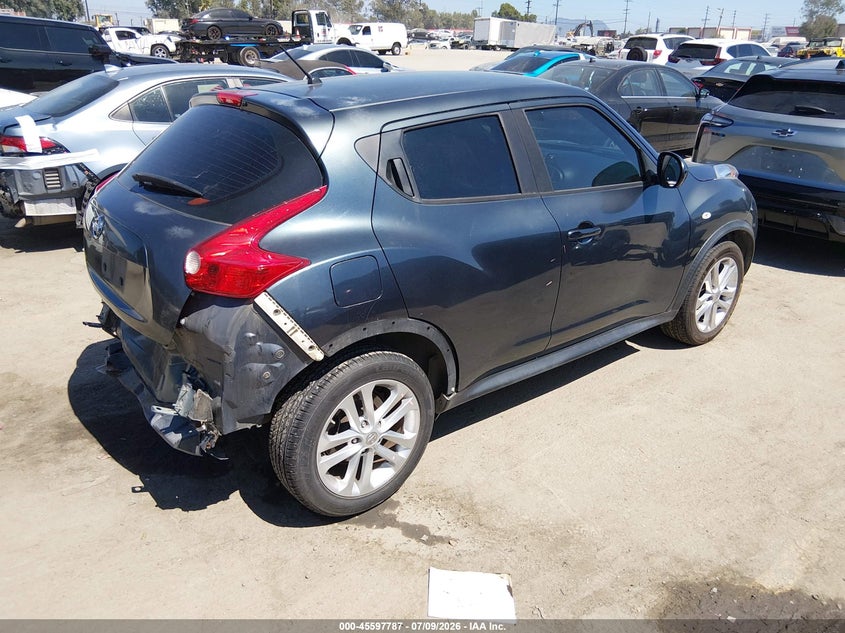 Vin: jn8af5mr2dt225232, lot: 46096165, nissan juke s 20134