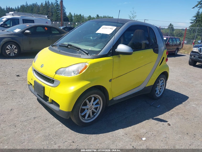 WMEEJ31X38K121896 2008 Smart Fortwo Passion/Pure photo 1