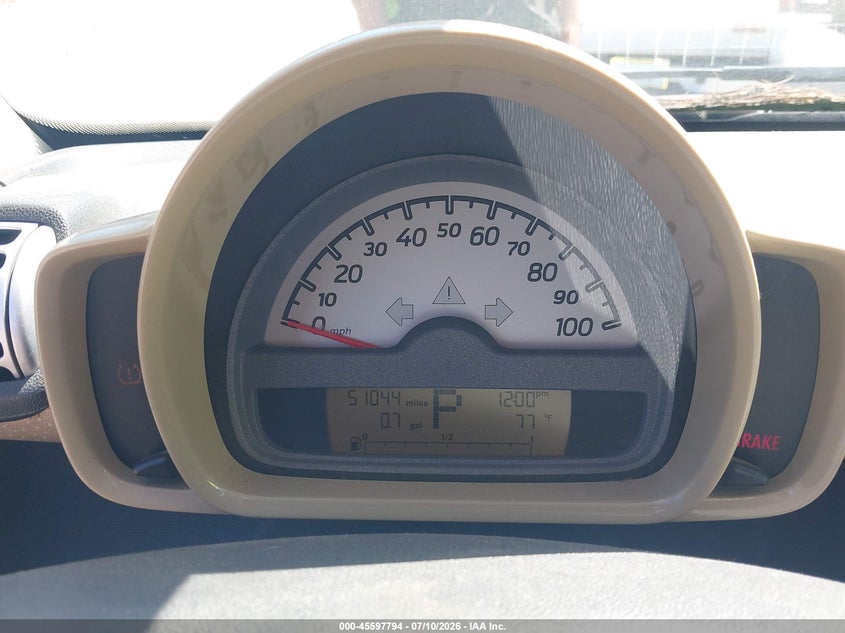 2008 Smart Fortwo Passion/Pure VIN: WMEEJ31X38K121896 Lot: 45597794