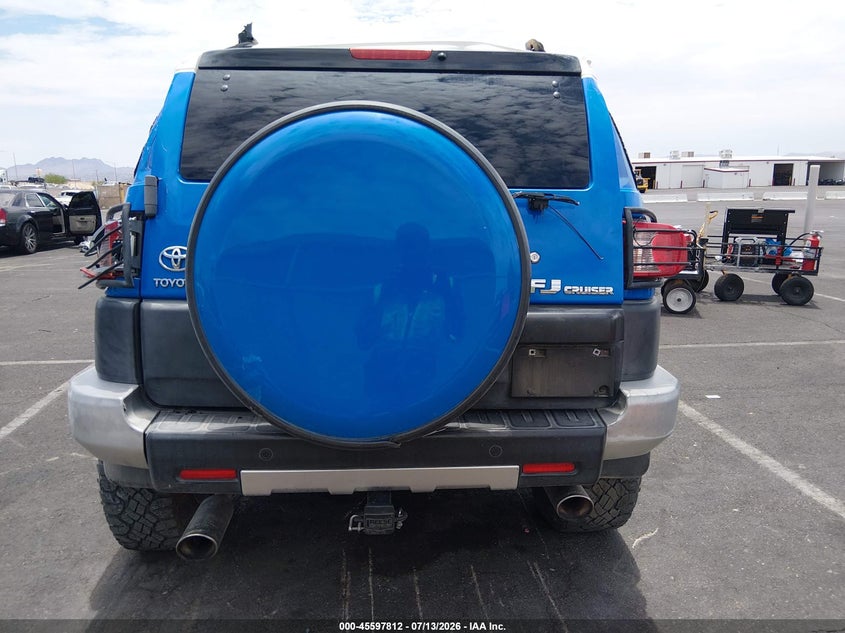 2007 Toyota Fj Cruiser VIN: JTEZU11FX70006057 Lot: 45597812