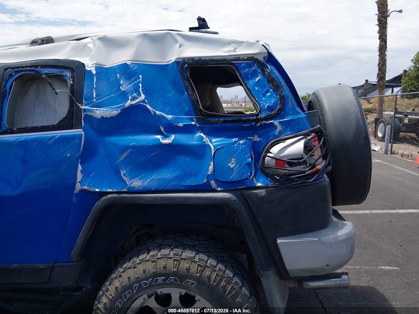 2007 Toyota Fj Cruiser VIN: JTEZU11FX70006057 Lot: 45597812