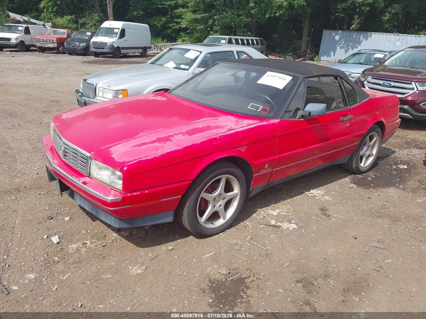 1992 CADILLAC ALLANTE auction photo 2