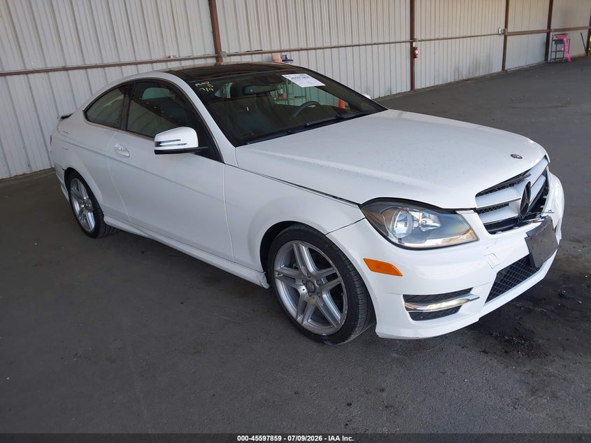 2013 MERCEDES-BENZ C 250 auction photo 1