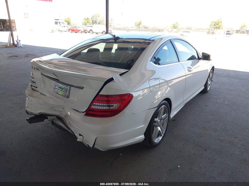 2013 MERCEDES-BENZ C 250 auction photo 4
