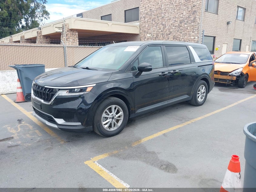 Vin: kndnb4h3xp6207394, lot: 46096238, kia carnival mpv lx seat package 20232