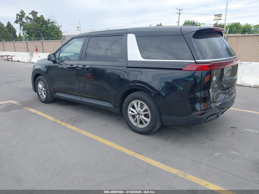 Vin: kndnb4h3xp6207394, lot: 46096238, kia carnival mpv lx seat package 20233