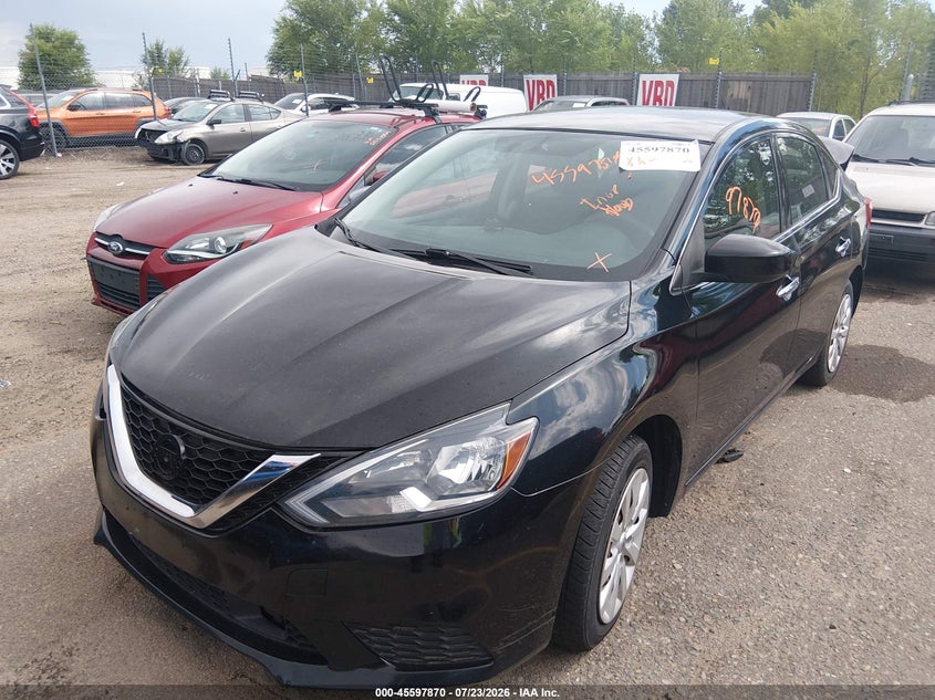 2018 NISSAN SENTRA auction photo 2