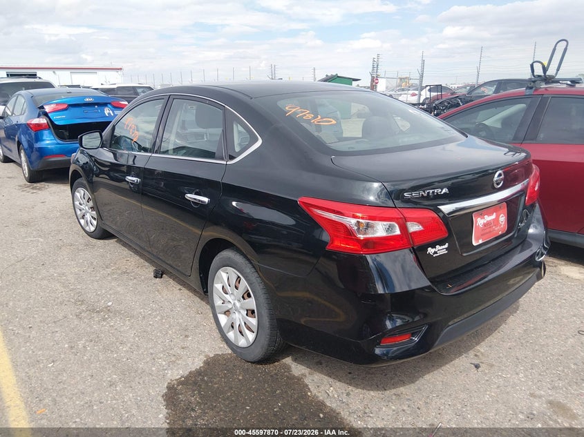 2018 NISSAN SENTRA auction photo 3