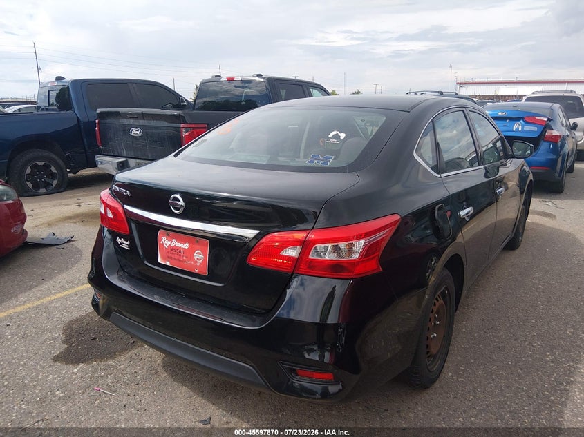 2018 NISSAN SENTRA auction photo 4