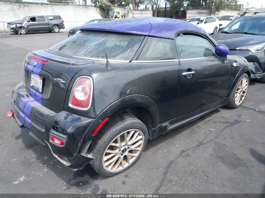 Vin: wmwsx5c54ct141114, lot: 46096252, mini john cooper works 20124