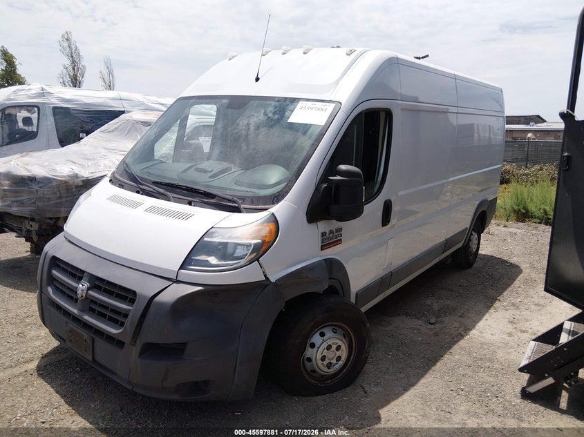 2016 Ram Promaster 2500 High Roof VIN: 3C6TRVDG9GE131749 Lot: 45597881