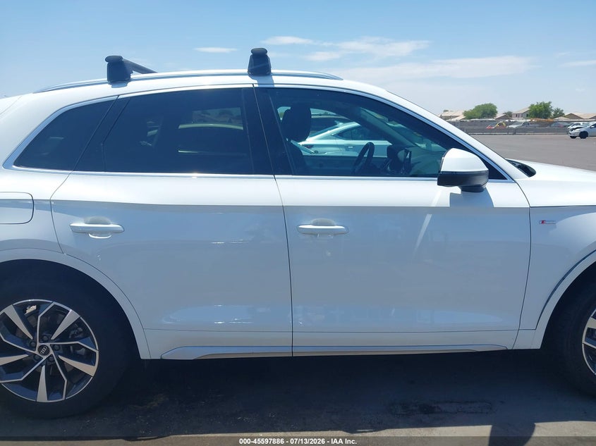 2023 Audi Q5 Premium Plus 45 Tfsi S Line Quattro VIN: WA1EAAFY9P2053827 Lot: 45597886