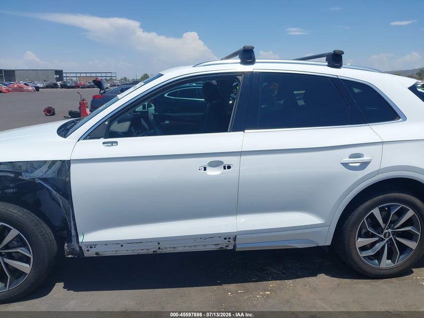 2023 Audi Q5 Premium Plus 45 Tfsi S Line Quattro VIN: WA1EAAFY9P2053827 Lot: 45597886