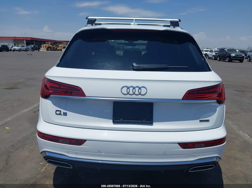 2023 Audi Q5 Premium Plus 45 Tfsi S Line Quattro VIN: WA1EAAFY9P2053827 Lot: 45597886