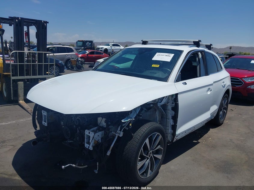 2023 Audi Q5 Premium Plus 45 Tfsi S Line Quattro VIN: WA1EAAFY9P2053827 Lot: 45597886