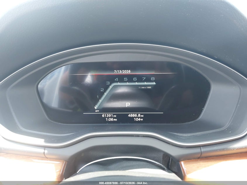 2023 Audi Q5 Premium Plus 45 Tfsi S Line Quattro VIN: WA1EAAFY9P2053827 Lot: 45597886