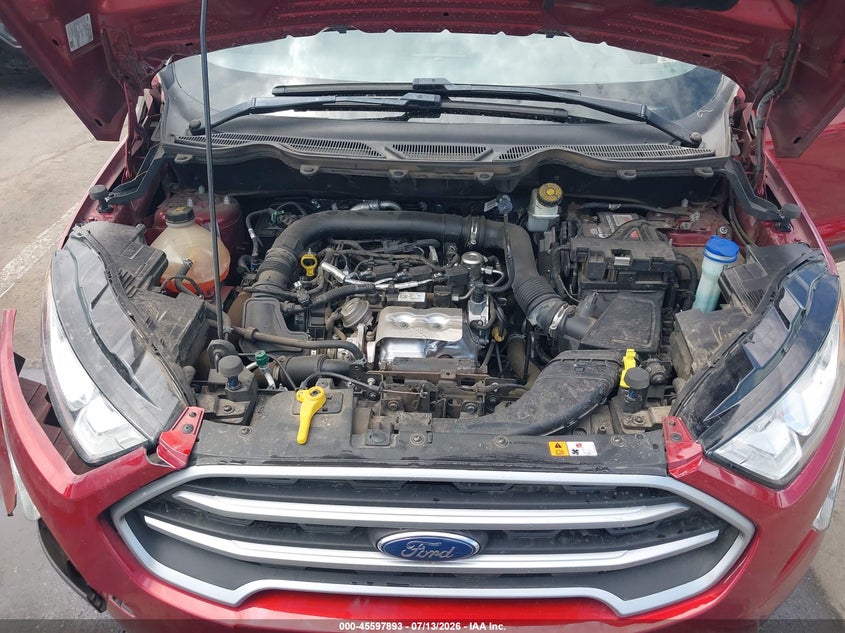 2018 Ford Ecosport Se VIN: MAJ3P1TE7JC237130 Lot: 45597893