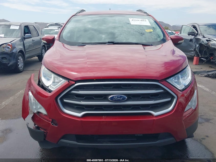 2018 Ford Ecosport Se VIN: MAJ3P1TE7JC237130 Lot: 45597893
