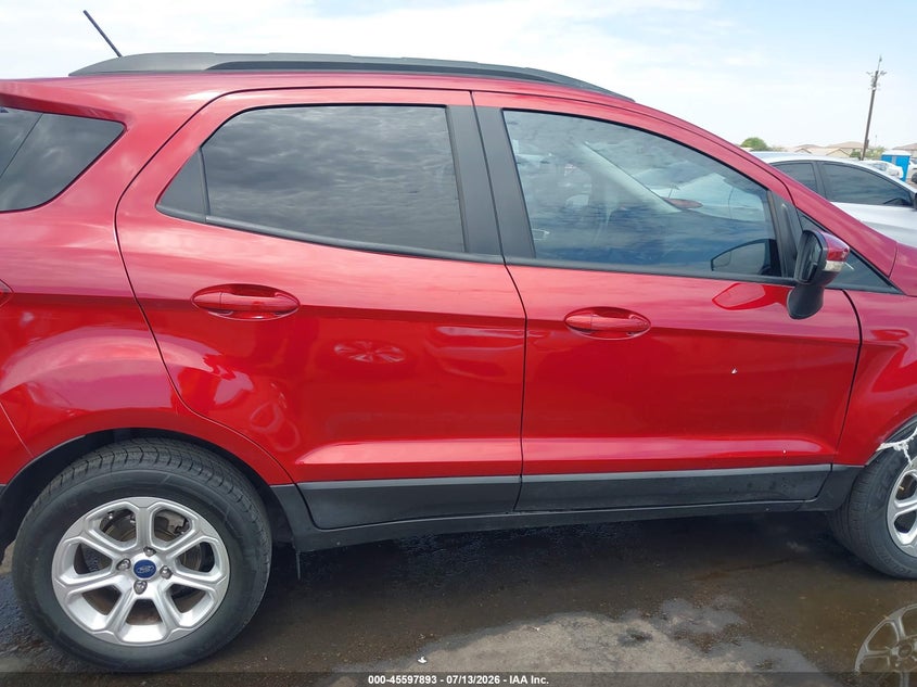 2018 Ford Ecosport Se VIN: MAJ3P1TE7JC237130 Lot: 45597893