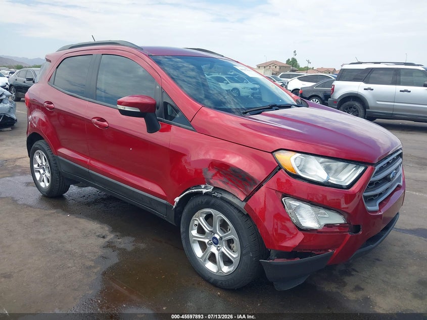 2018 Ford Ecosport Se VIN: MAJ3P1TE7JC237130 Lot: 45597893