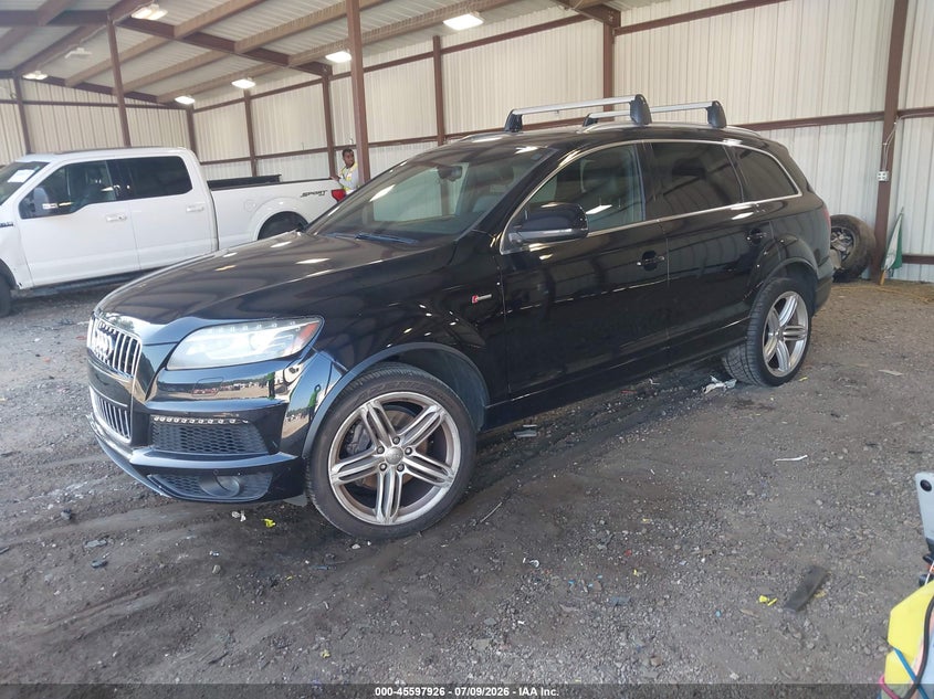Vin: wa1dgafe6dd006514, lot: 46096304, audi q7 3.0t s line prestige 20132