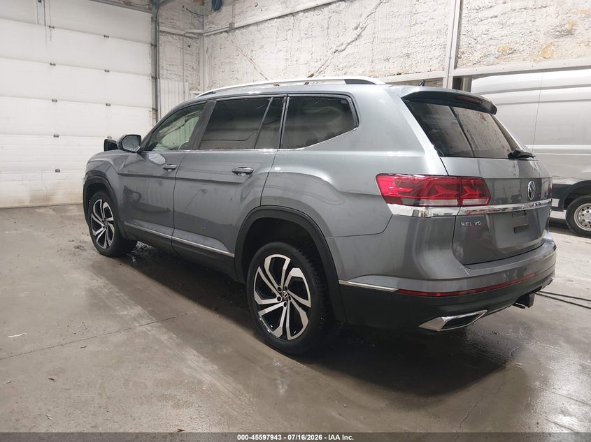 2022 VOLKSWAGEN ATLAS auction photo 3