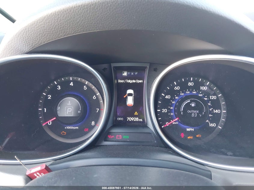 2014 Hyundai Santa Fe Sport 2.0L Turbo VIN: 5XYZU3LA2EG127223 Lot: 45597951