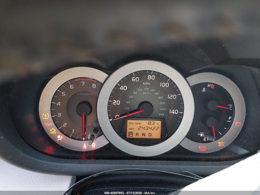 2008 Toyota Rav4 Ltd VIN: JTMBK31V386039124 Lot: 45597953