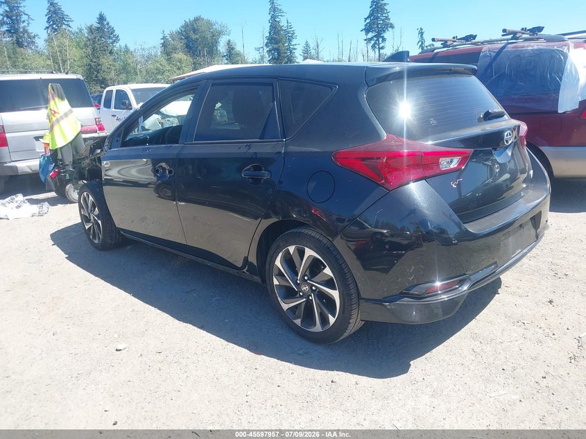 Vin: jtnkarje8gj518684, lot: 46096335, scion im 20163
