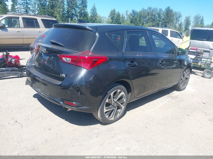 Vin: jtnkarje8gj518684, lot: 46096335, scion im 20164