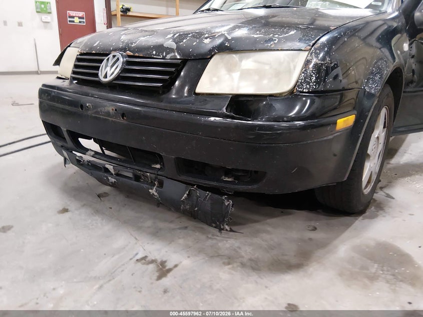 2001 VOLKSWAGEN JETTA SEDAN 2.0L I-4 115HP