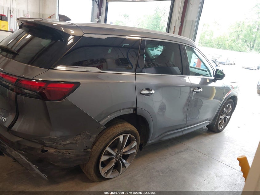 2025 Infiniti Qx60 Luxe Awd VIN: 5N1AL1FS9SC347186 Lot: 45597969