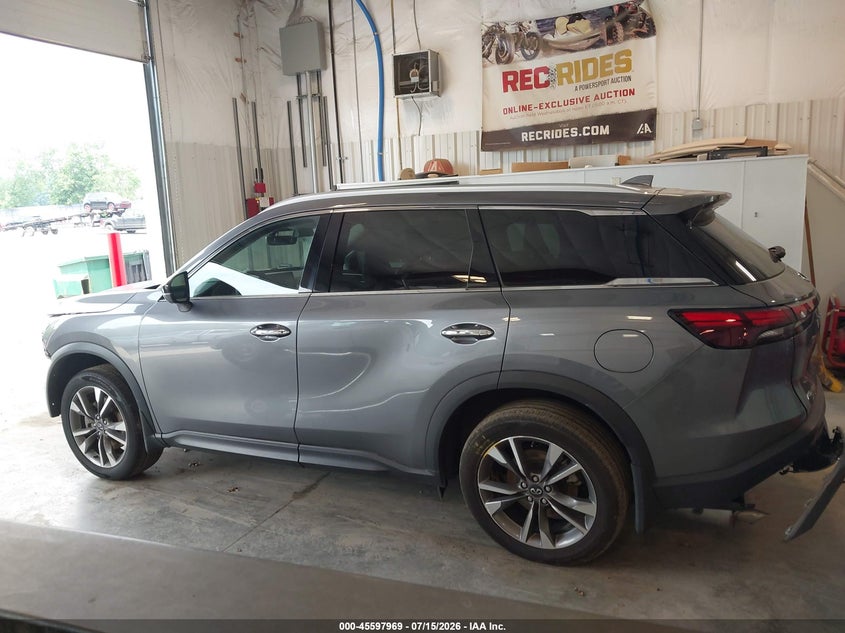 2025 Infiniti Qx60 Luxe Awd VIN: 5N1AL1FS9SC347186 Lot: 45597969