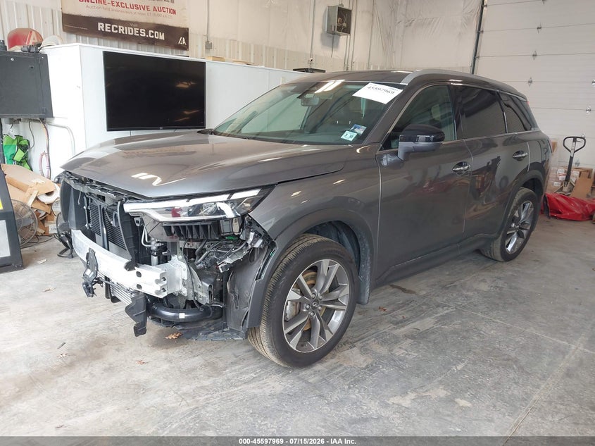 2025 Infiniti Qx60 Luxe Awd VIN: 5N1AL1FS9SC347186 Lot: 45597969