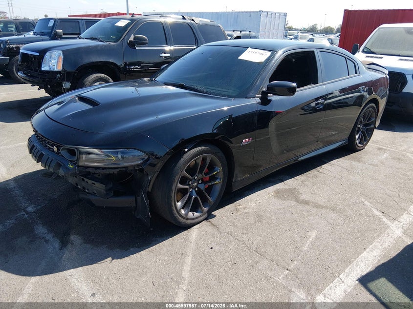 2021 Dodge Charger, Theft Recovery, IAAI, VIN 2C3CDXGJ4MH578102 — photo 2