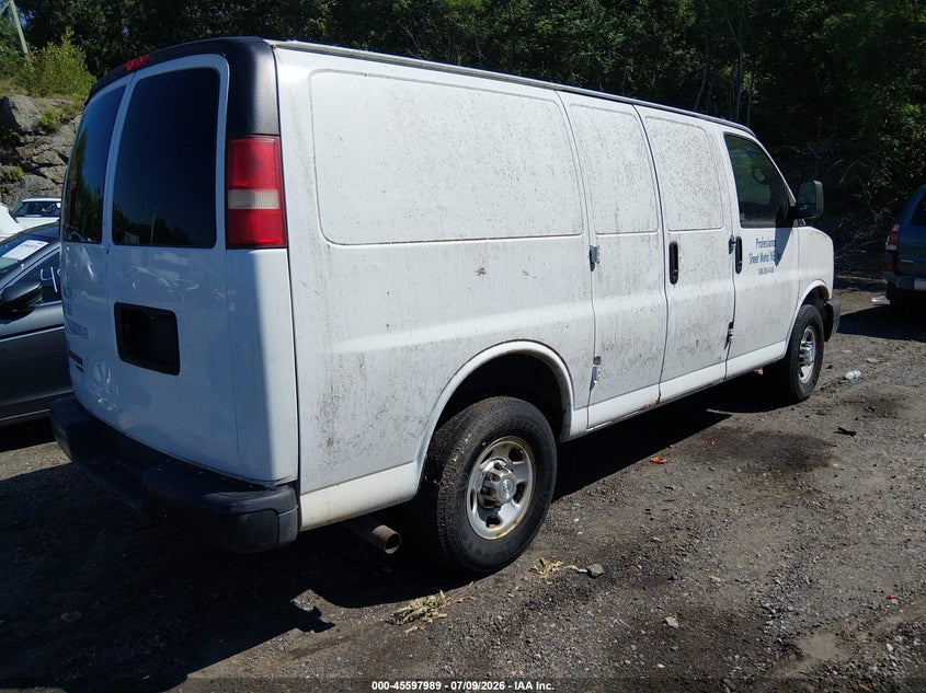 Vin: 1gcwgfff2f1103802, lot: 46096367, chevrolet express 2500 work van 20154